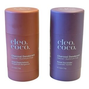 Cleo+Coco Charcoal Deodorant Set